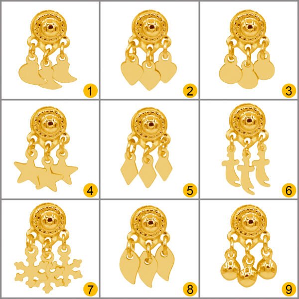 Gümüş Sallantılı Mardin Telkari Taşsız Yöresel Hızma