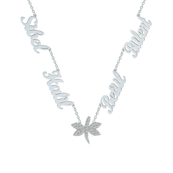 Gümüş Yusufçuk 4 İsimli Kolye