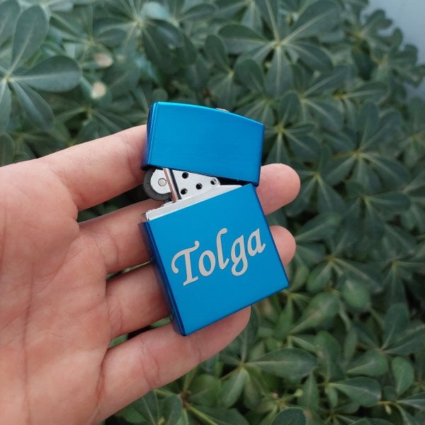 Metal Özel Tasarım İsimli Çakmak