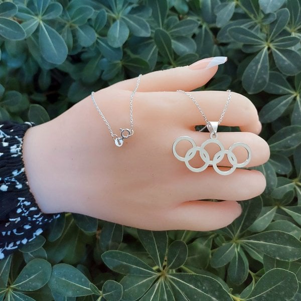 Gümüş Olimpiyat Kolye