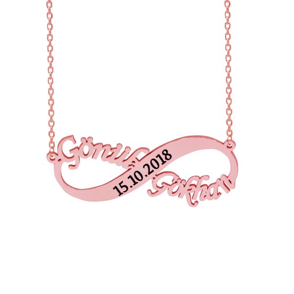 Gümüş Sonsuzluk İsimli Tarihli Kolye