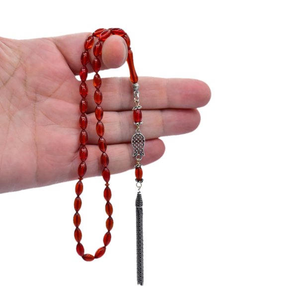 Ateş Kehribar Tesbih