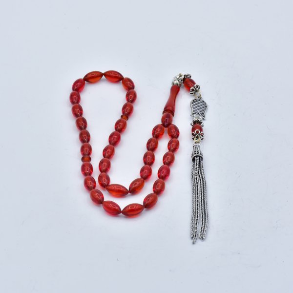 Ateş Kehribar Tesbih