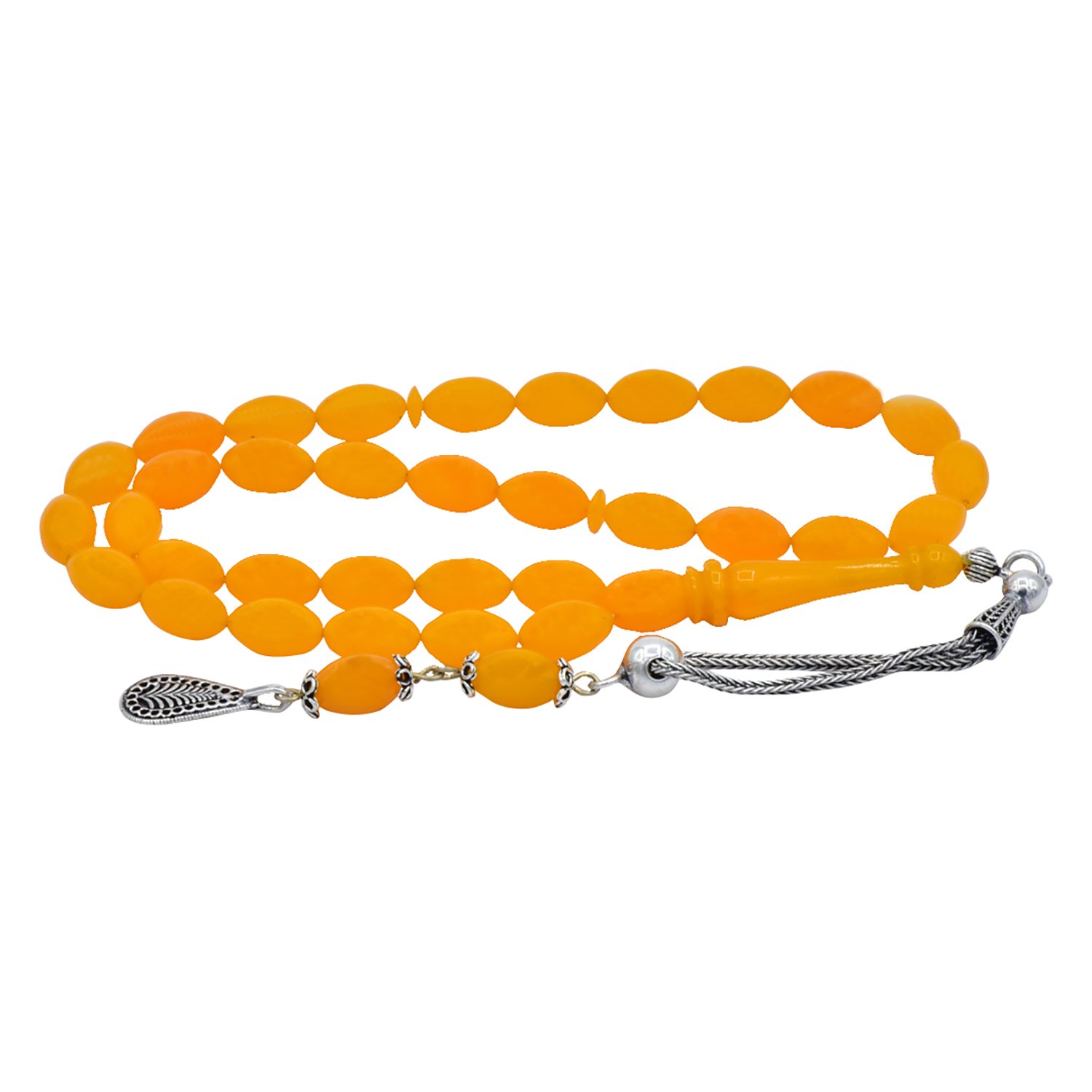 Sıkma Kehribar Tesbih