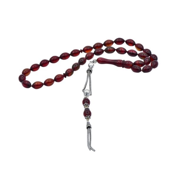 Ateş Kehribar Tesbih