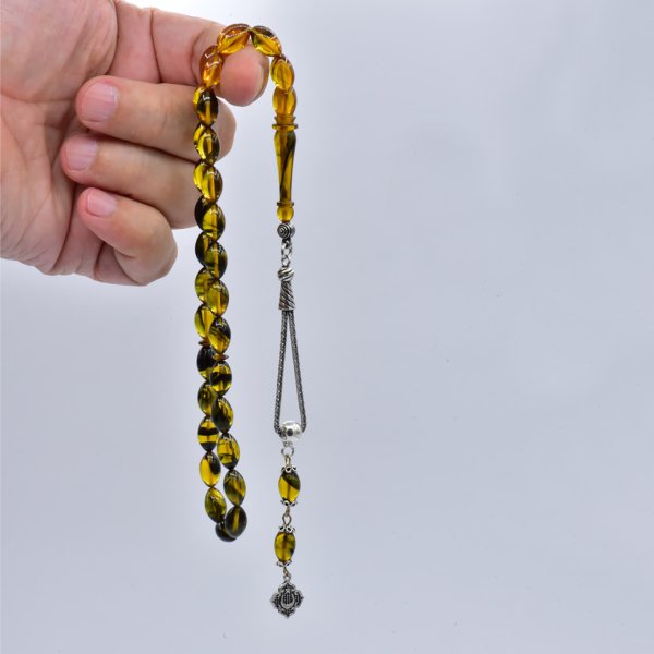 Ateş Kehribar Tesbih