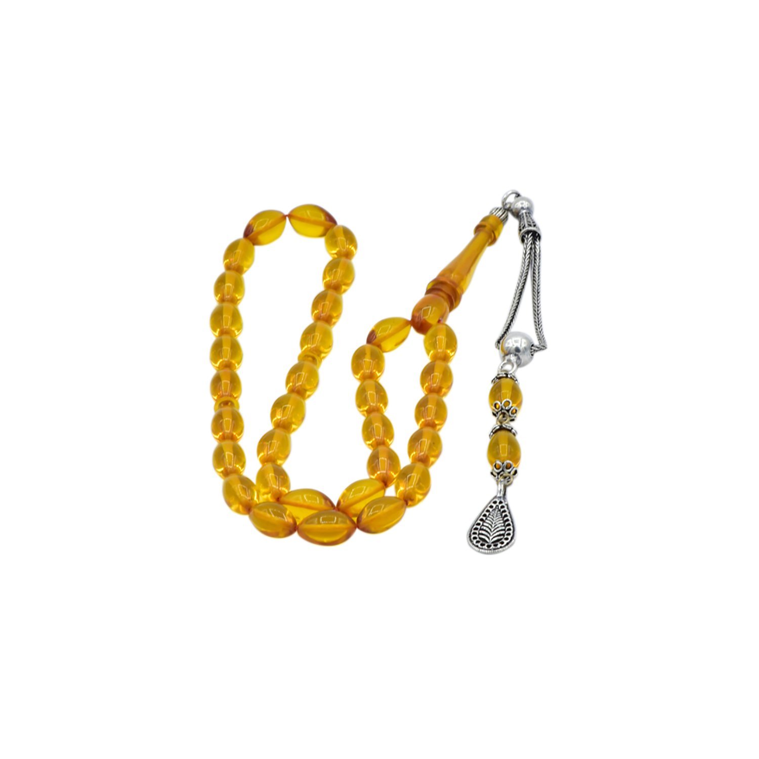 Ateş Kehribar Tesbih