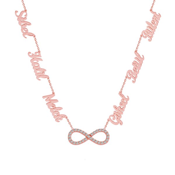 Gümüş Kişiye Özel Altı isimli Kolye