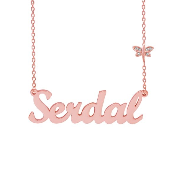 Gümüş Yusufçuk İsimli Kolye