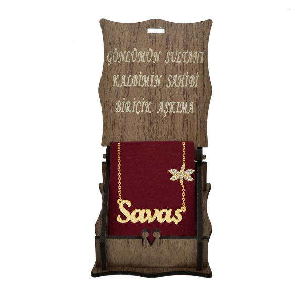 Gümüş Taşlı Yusufçuk İsimli Kolye