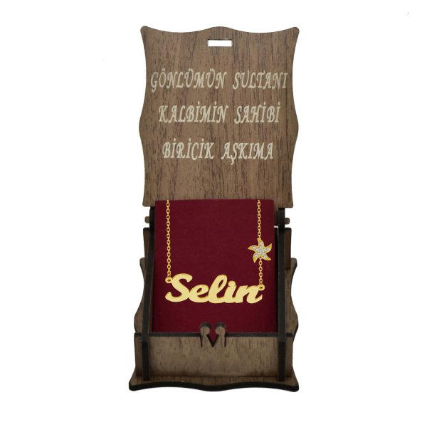 Gümüş Deniz Yıldızı İsimli Kolye