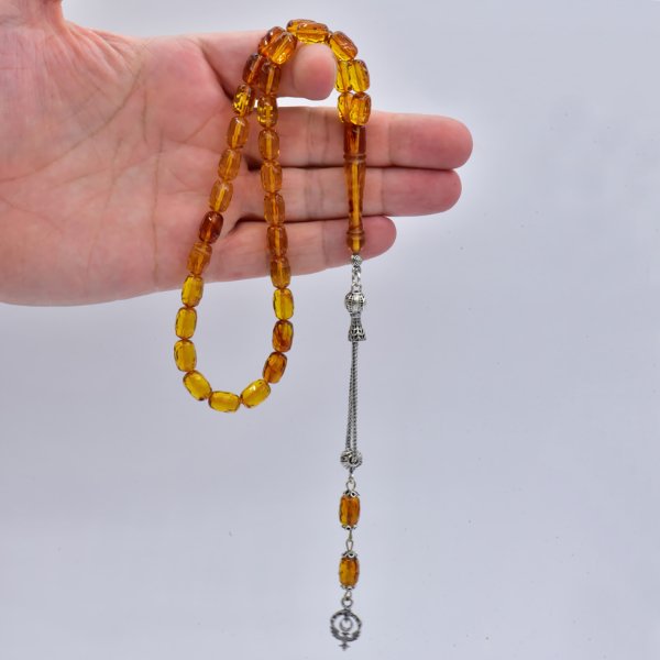 Ateş Kehribar Tesbih