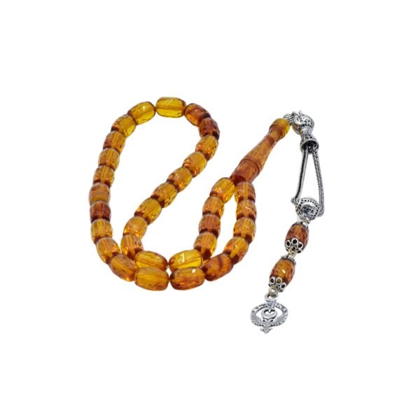 Ateş Kehribar Tesbih