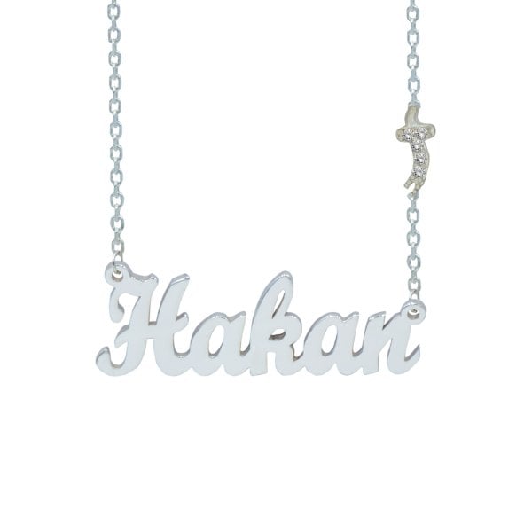 Gümüş Kılıçlı İsimli Kolye