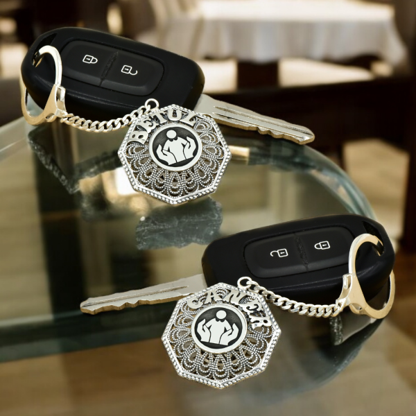 Gümüş Öğretmenler Günü Telkari İsimli Anahtarlık