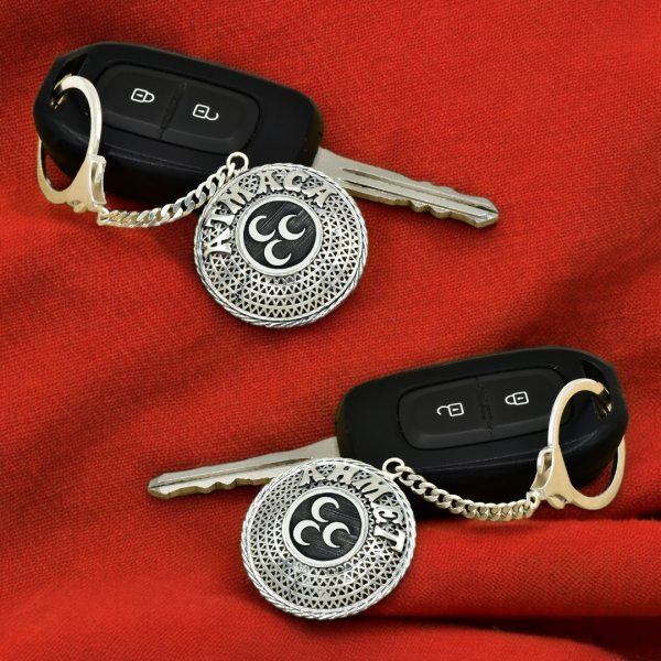 Gümüş Üç Hilal MHP Telkari İsimli Anahtarlık