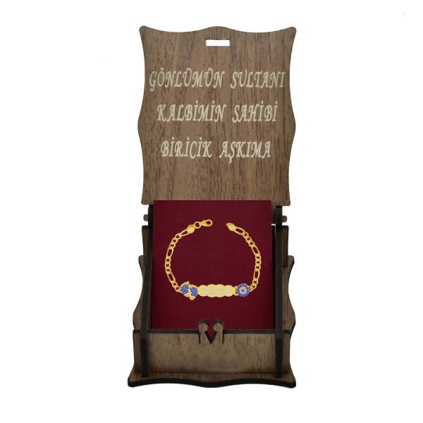 14, 22 Ayar Altın İsimli Çocuk Bileklik