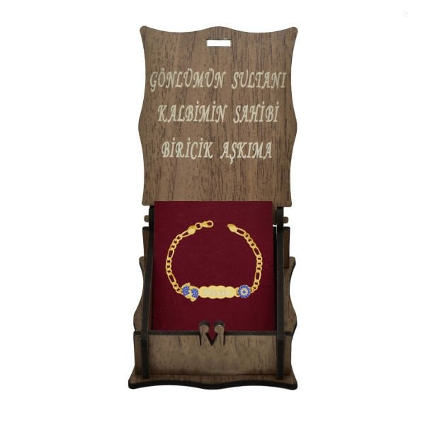 14, 22 Ayar Altın İsimli Çocuk Bileklik