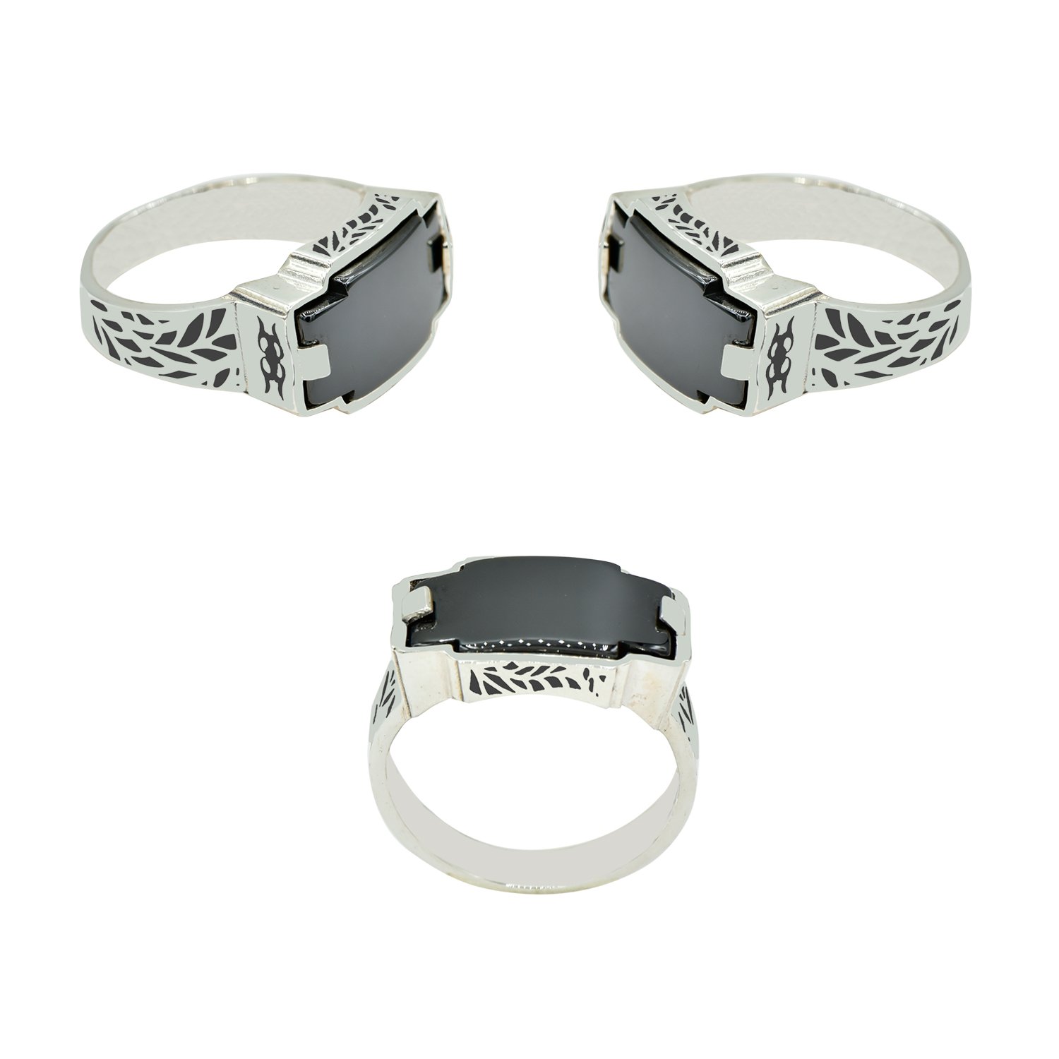 Gümüş Tiens Tasarımlı Yüzük