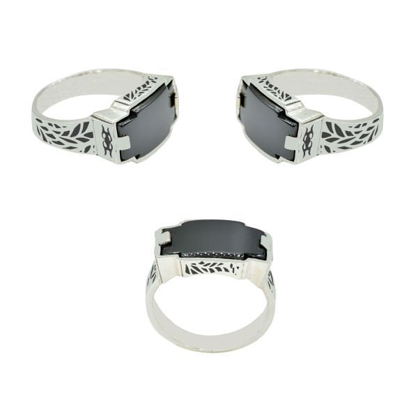 Gümüş Tiens Tasarımlı Yüzük