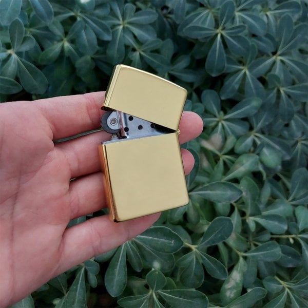 Metal Hediyelik Sarı Çakmak