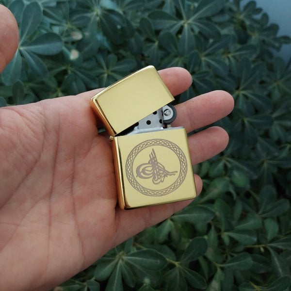 Metal Tuğralı İsimli Çakmak