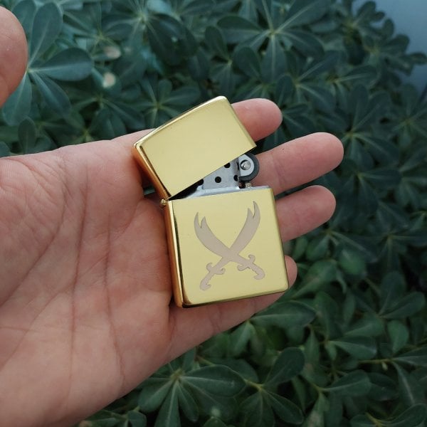 Metal Zülfikar Kılıçlı İsimli Çakmak