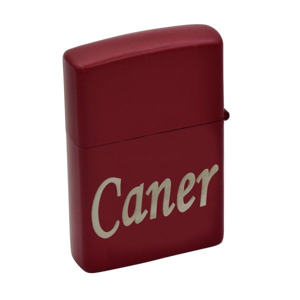 Metal Türk Bayraklı İsimli Çakmak