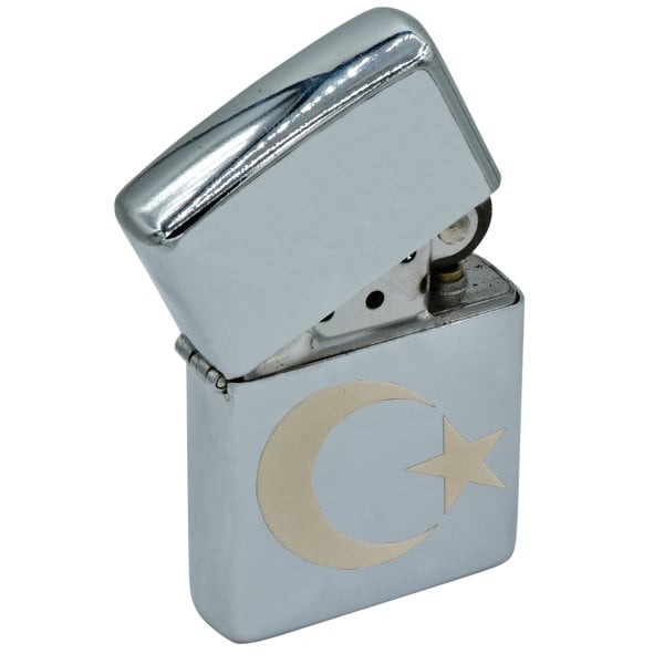 Metal Ayyıldız İşlemeli İsimli Çakmak