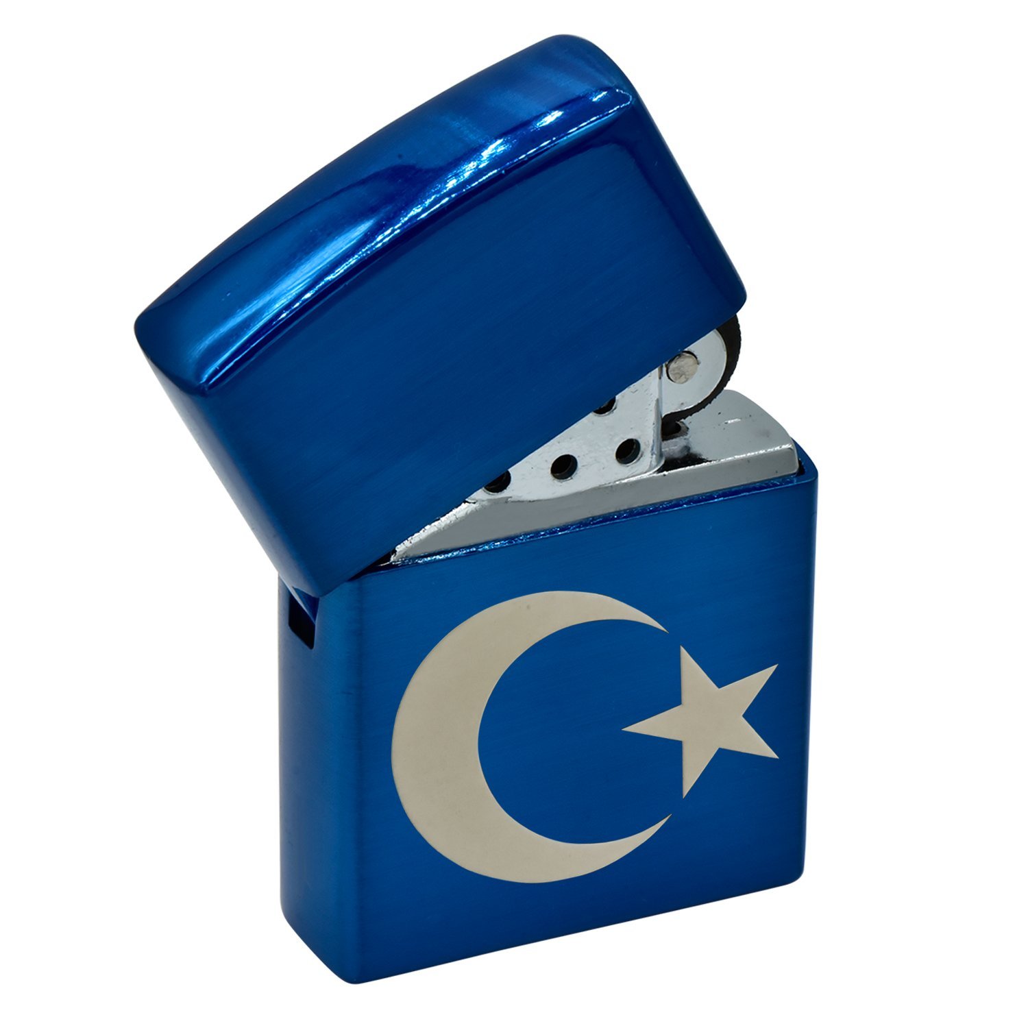 Metal İsimli Ay Yıldızlı Çakmak