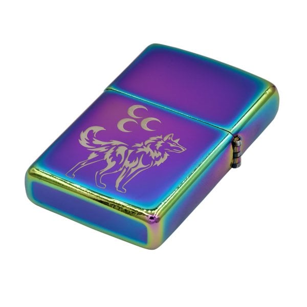 Metal Bozkurt Resimli İsimli Anahtarlık