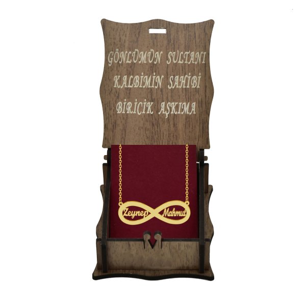 Gümüş Sonsuzluk İsimli Kolye