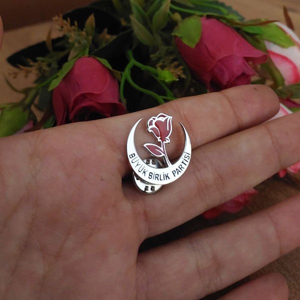 Gümüş Büyük Birlik Partisi Rozet