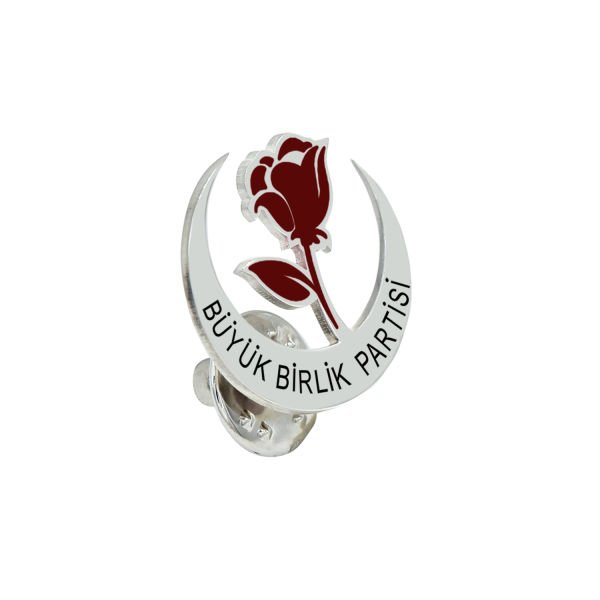 Gümüş Büyük Birlik Partisi Rozet