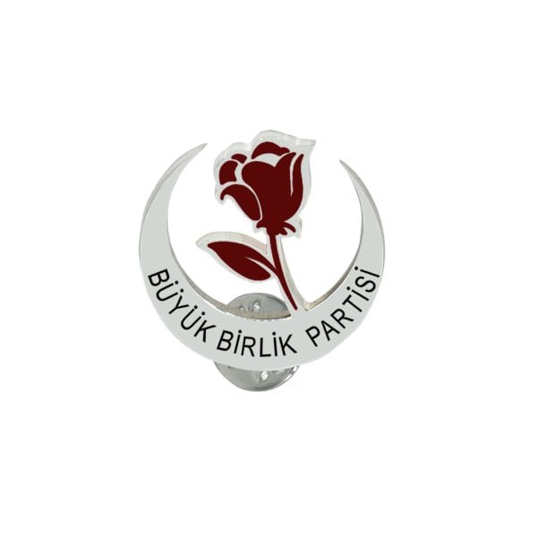Gümüş Büyük Birlik Partisi Rozet