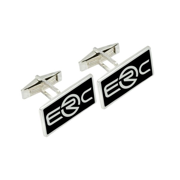 Gümüş Özel Firma Logolu Kol Düğmesi