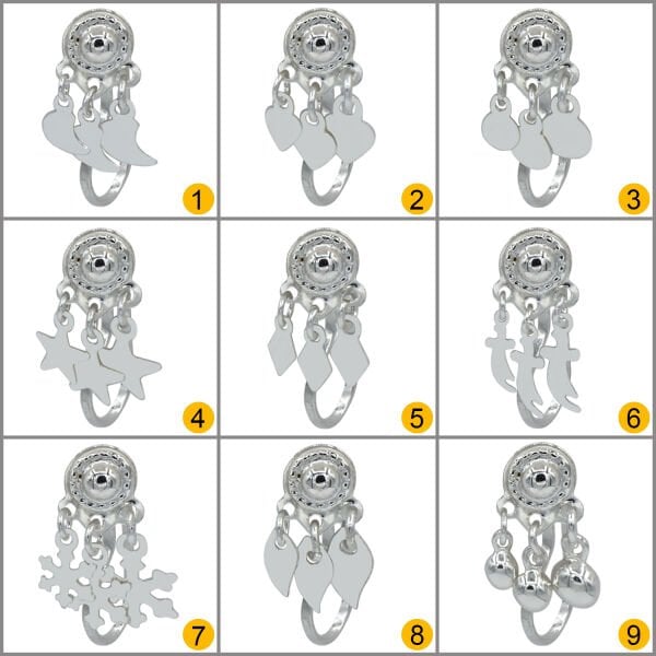 Gümüş Mardin Telkari Sıkıştırmalı Hızma