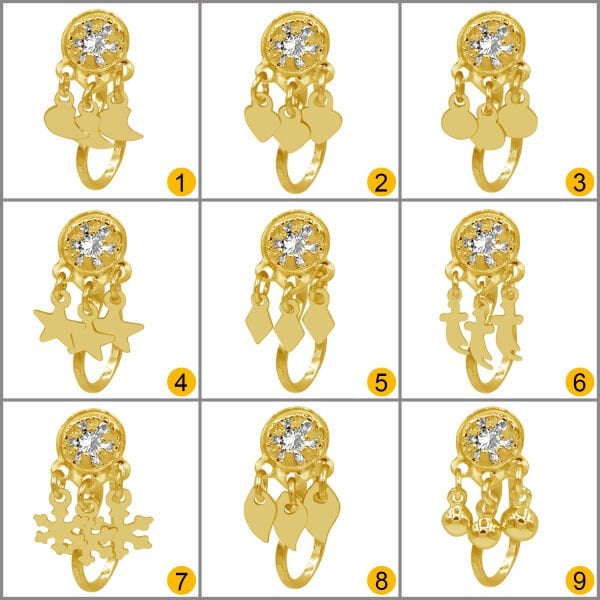 Gümüş Mardin Yöresel Deliksiz Burun Hızma