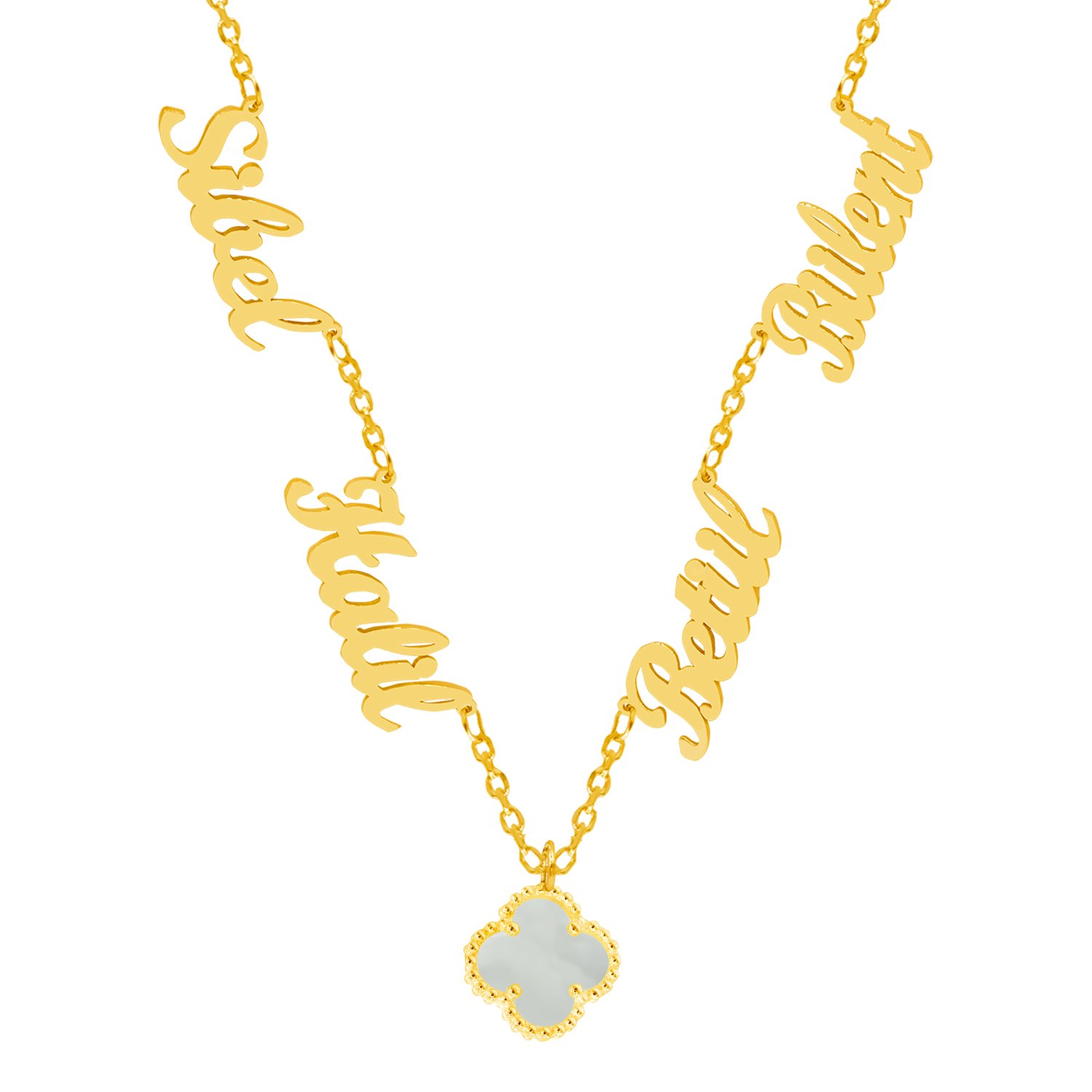 Gümüş 4 İsimli Kolye