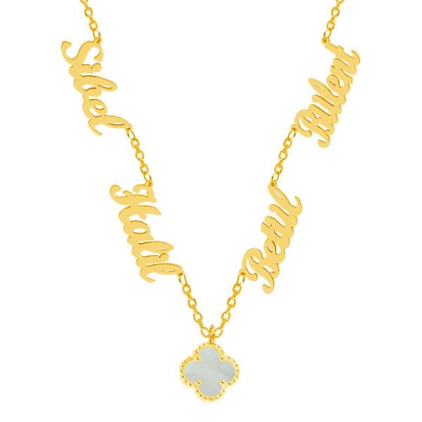 Gümüş 4 İsimli Kolye