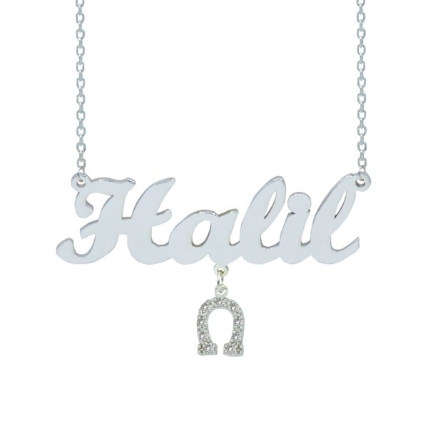 Gümüş Nal Sallantı İsimli Kolye