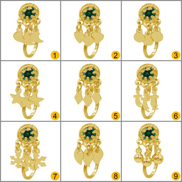 Gümüş Pullu Deliksiz Burun Hızma