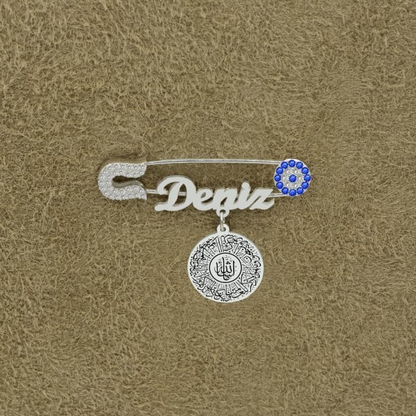 Gümüş Nazar Dualı Maşallah Bebek İğnesi