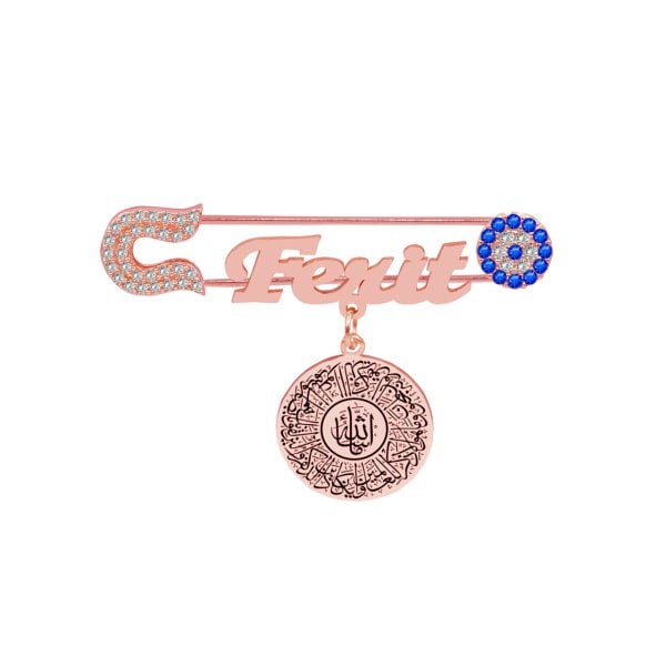 Gümüş Nazar Dualı Maşallah Bebek İğnesi