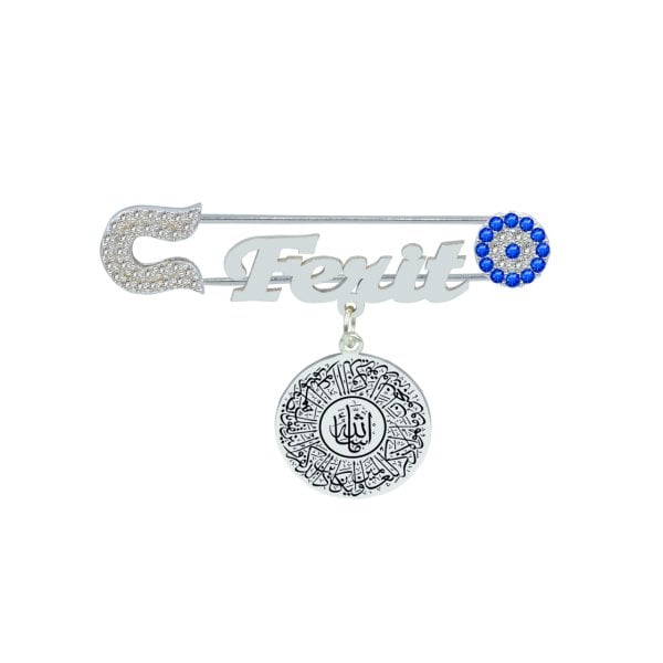 Gümüş Nazar Dualı Maşallah Bebek İğnesi