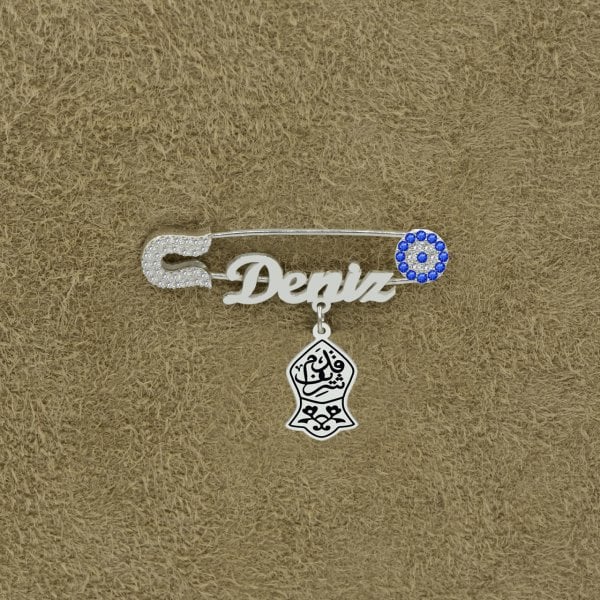 Gümüş Nalı Şerif Bebek Nazar İğne