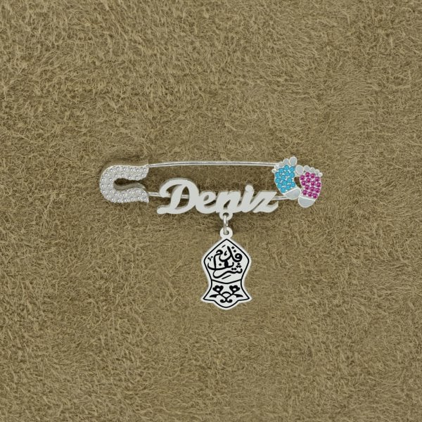 Gümüş Nali Şerif İsimli Bebek İğne