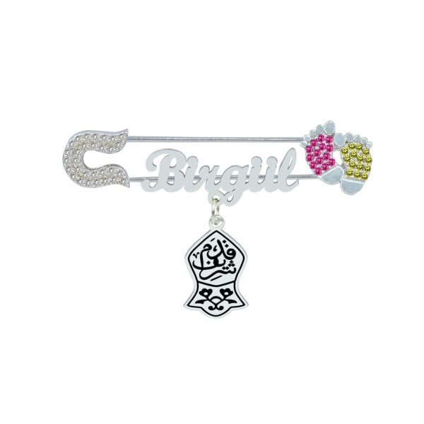 Gümüş Nali Şerif Patikli İsimli Bebek Nazar İğne