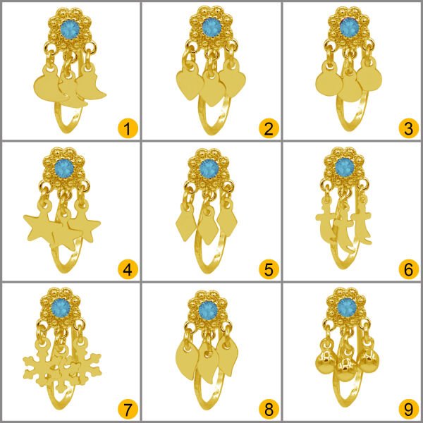 Gümüş Mardin Yöresel Geçmeli Burun Hızma