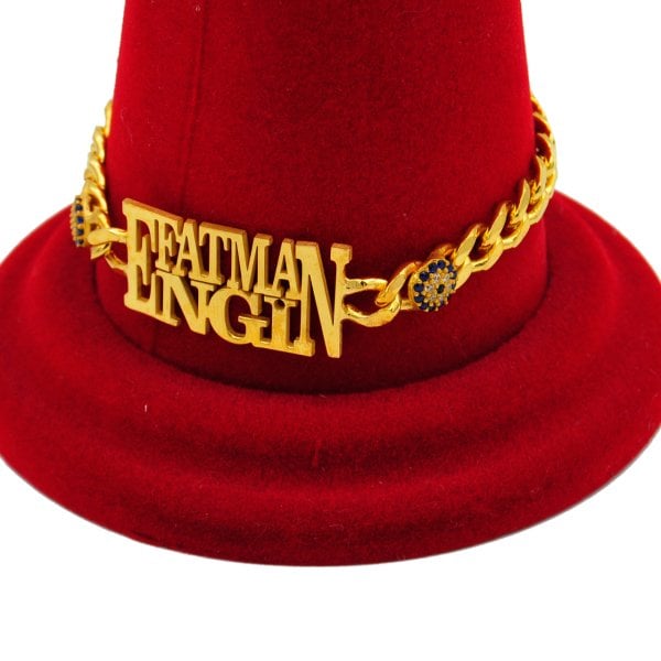 Gümüş Kişiye Özel Nazarlı 2 İsimli Bayan Bileklik